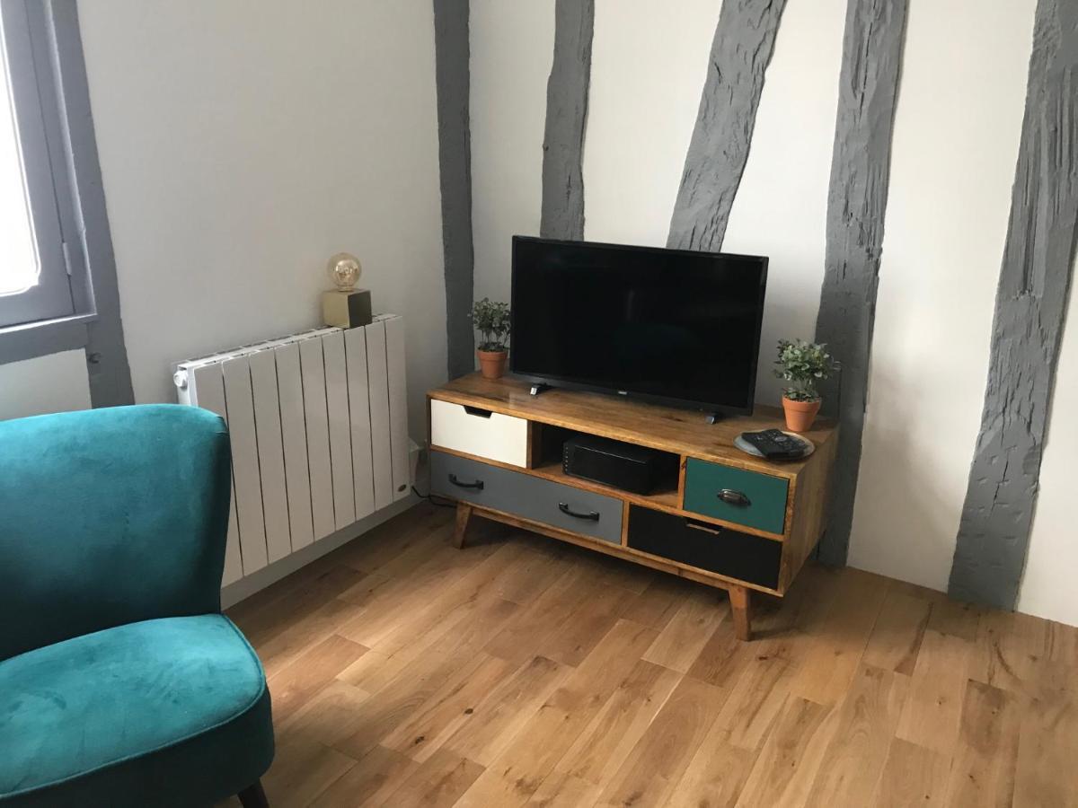 Apartament Charmant T1 Vieux Rouen Zewnętrze zdjęcie