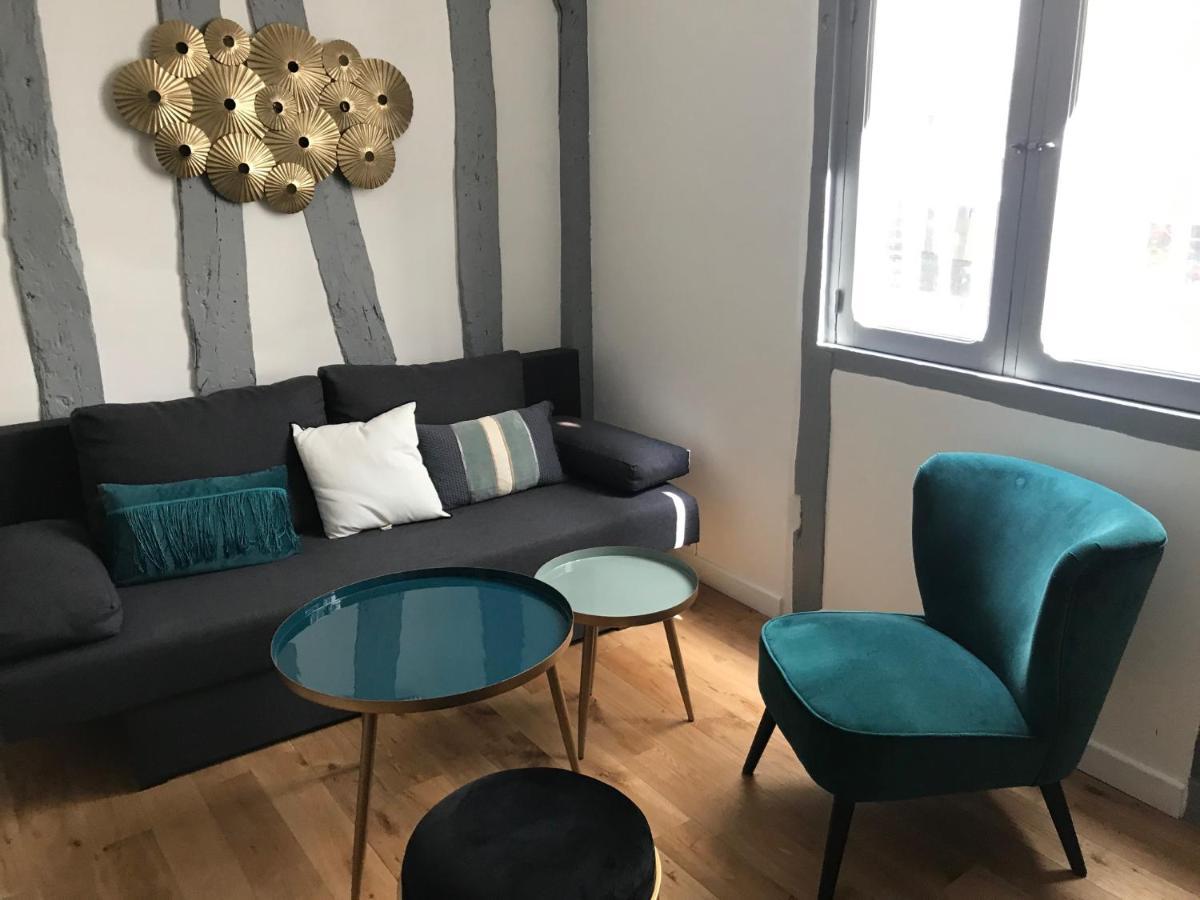 Apartament Charmant T1 Vieux Rouen Zewnętrze zdjęcie