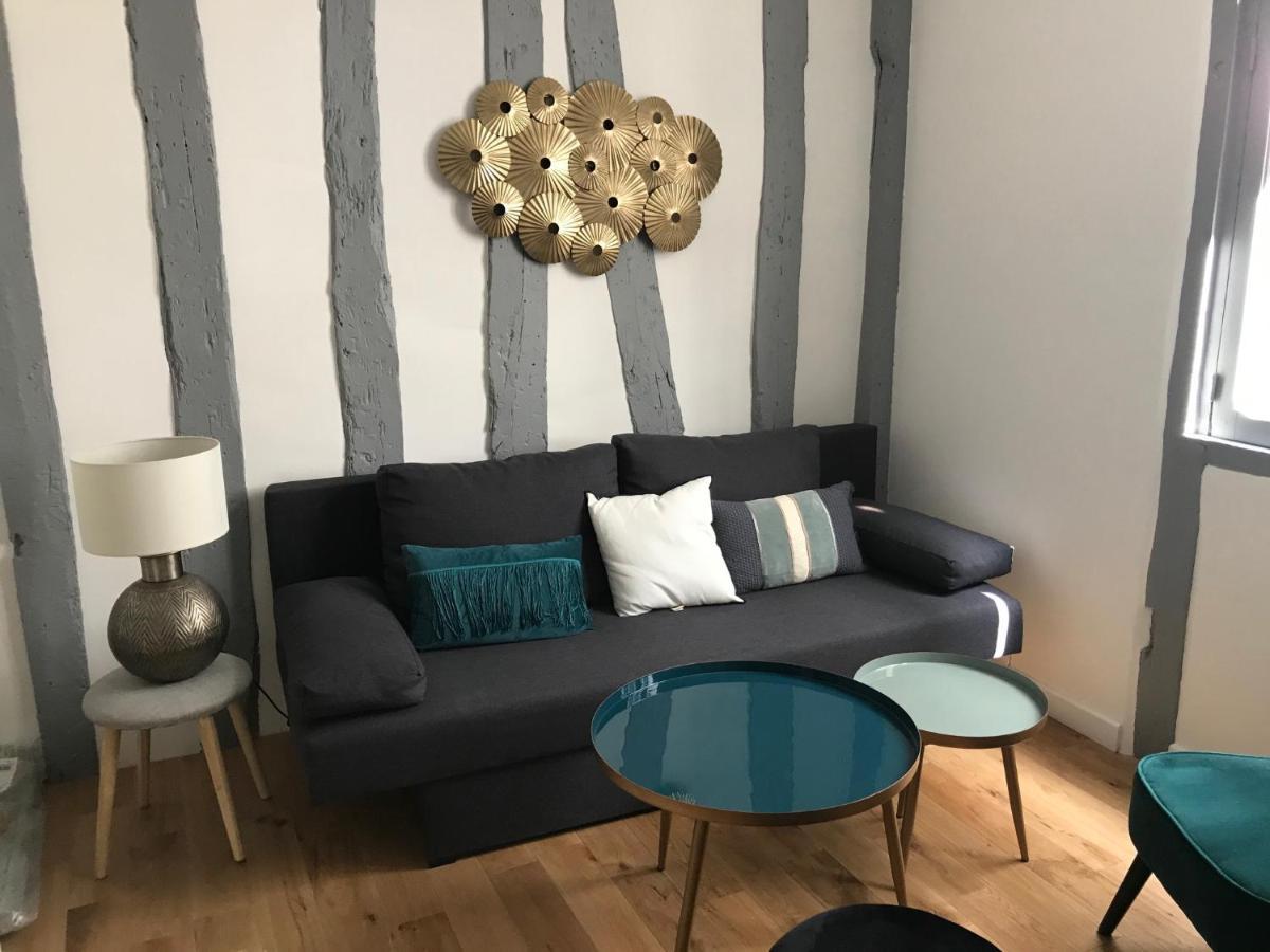 Apartament Charmant T1 Vieux Rouen Zewnętrze zdjęcie