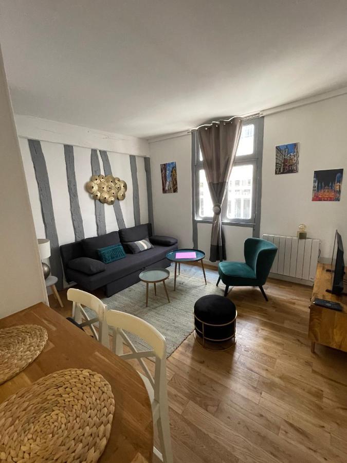 Apartament Charmant T1 Vieux Rouen Zewnętrze zdjęcie