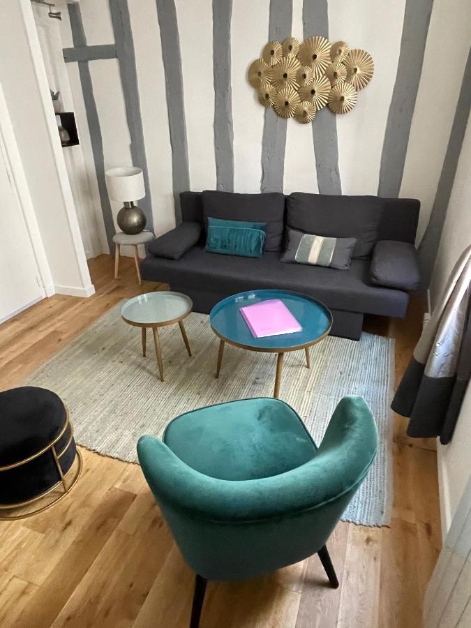 Apartament Charmant T1 Vieux Rouen Zewnętrze zdjęcie