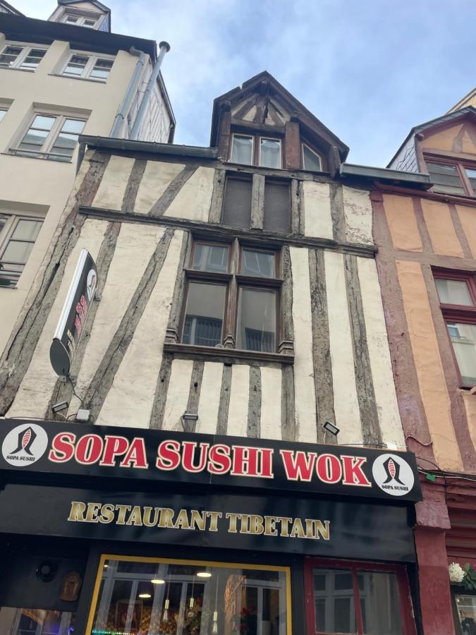 Apartament Charmant T1 Vieux Rouen Zewnętrze zdjęcie
